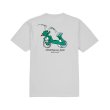 画像1: DEAR SKATING ×POLAR SKATE CO. "RON CHATMAN PRO TEE" - ICE GRAY (1)