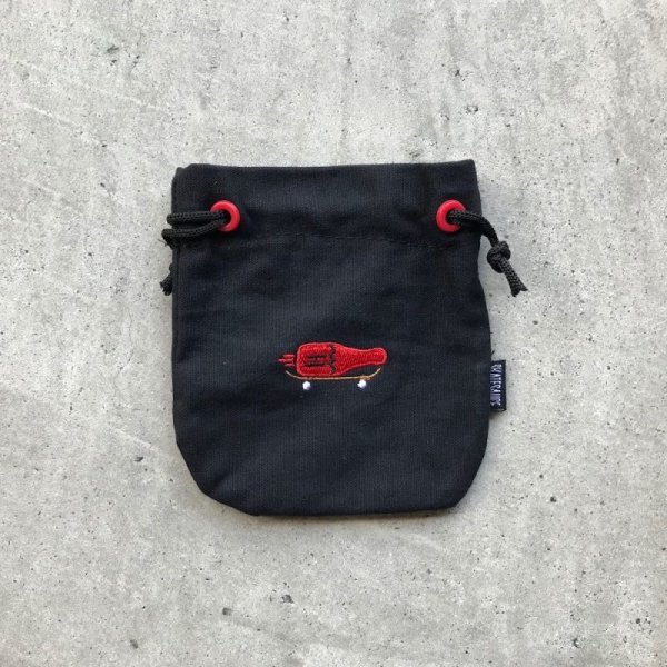 画像3: SKATE SAUCE "WAX BAG" - BLACK (3)