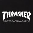 画像2: THRASHER "SKATE MAG TEE" - BLACK (2)
