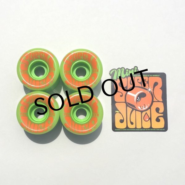 画像1: OJ WHEELS "MINI SUPER JUICE 55MM 78A" - GREEEN (1)