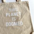 画像2: THE KILLING FLOOR [ザ キリング フロア] OTHER WORLD CANVAS TOTE NATURAL&WHITE (2)