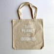 画像1: THE KILLING FLOOR [ザ キリング フロア] OTHER WORLD CANVAS TOTE NATURAL&WHITE (1)
