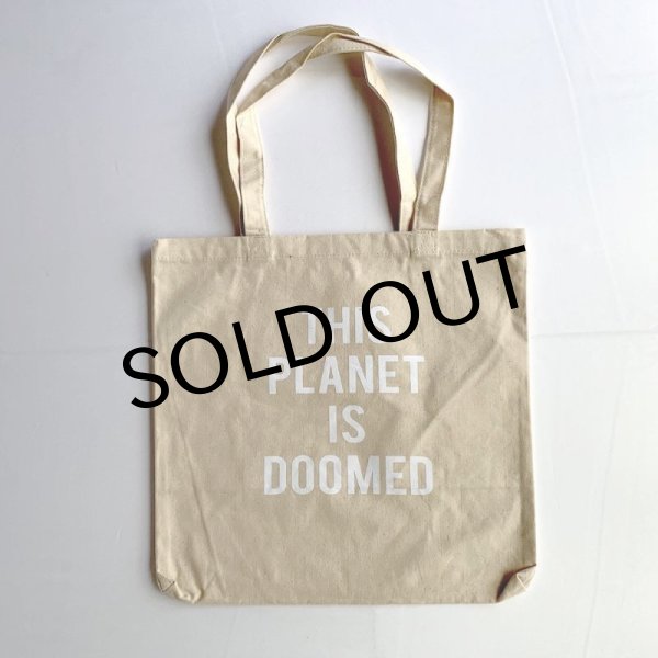 画像1: THE KILLING FLOOR [ザ キリング フロア] OTHER WORLD CANVAS TOTE NATURAL&WHITE (1)