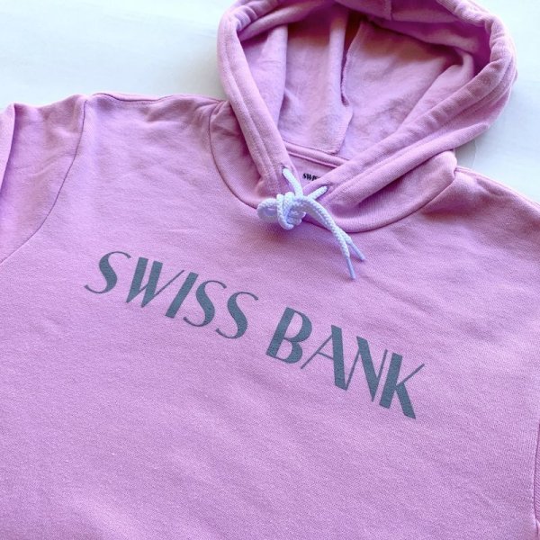 画像2: SWISS BANK / HOODIE - LILAC (2)
