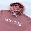 画像2: SWISS BANK "HOODIE" - MAUVE (2)