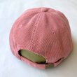 画像3: SWISS BANK "CORDUROY HAT" - MELON (3)
