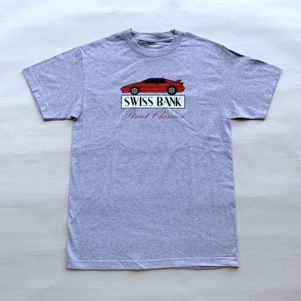 画像1: SWISS BANK / STREET CLASSICS TEE - SPORTS GREY (1)
