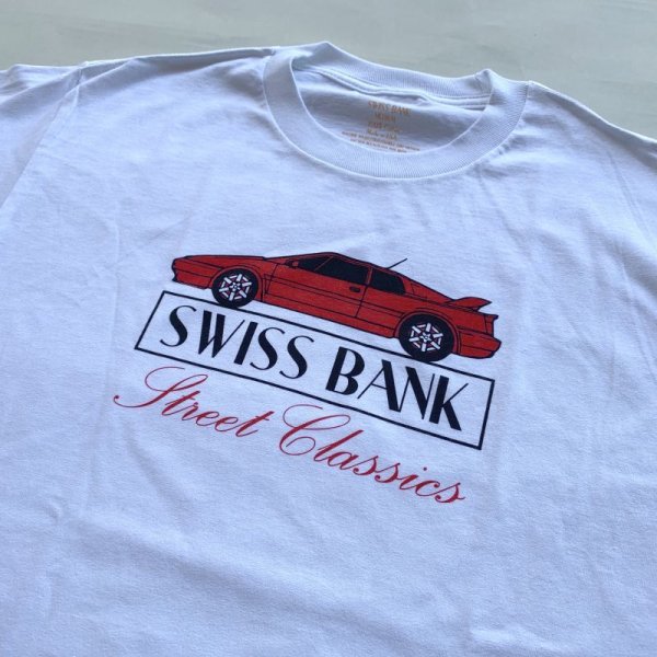 画像2: SWISS BANK / STREET CLASSICS TEE - WHITE (2)