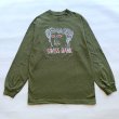 画像1: SWISS BANK / GODDESS LS TEE - ARMY (1)