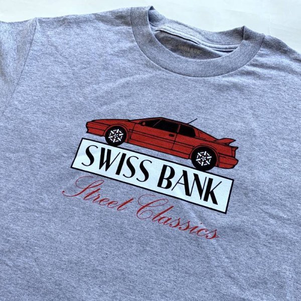 画像2: SWISS BANK / STREET CLASSICS TEE - SPORTS GREY (2)