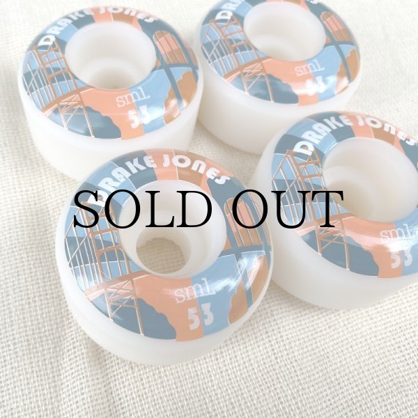 画像2: SML WHEELS "DRAKE JONES BRIDGES" - 53mm OG Wide (2)