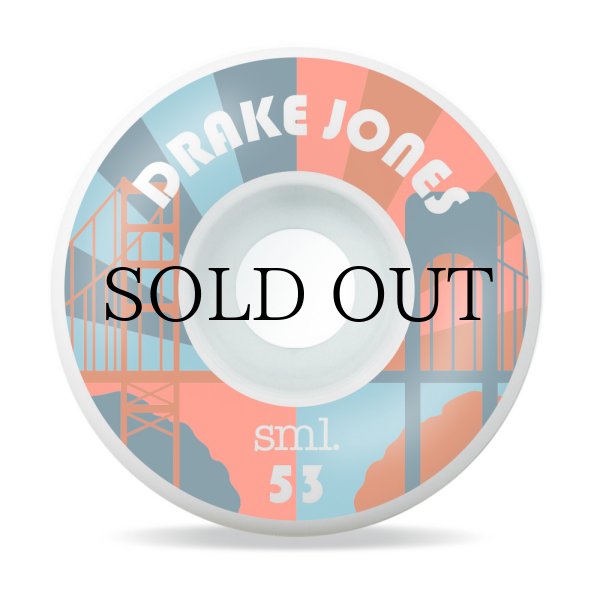 画像4: SML WHEELS "DRAKE JONES BRIDGES" - 53mm OG Wide (4)