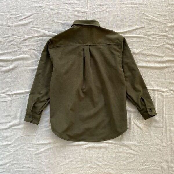 画像5: COMFORTABLE REASON "THOROUGHBRED SHIRTS" - OLIVE (5)