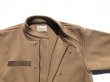 画像2: COMFORTABLE REASON "WOOL HERRINGBONE MODS COAT" - CAMEL (2)