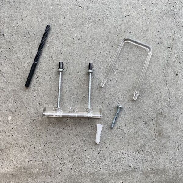 画像3: SK8OLOGY "DECK DISPLAY WALL MOUNT KIT"(BITあり) (3)
