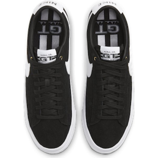 画像2: NIKE SB " ZOOM BLAZER LOW PRO GT" - BLACK / WHITE (2)