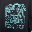 画像2: FORTRESS "THE BOUND TEE" - BLACK (2)