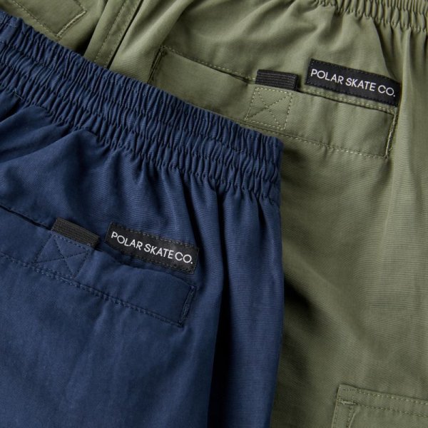 画像4: POLAR SKATE CO. "UTILITY SWIM SHORTS" - Olive (4)