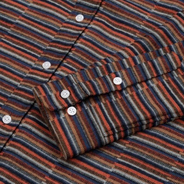 画像4: DANCER "DANSSONI ONE POCKET OVERSHIRT" - MULTI MIX (4)