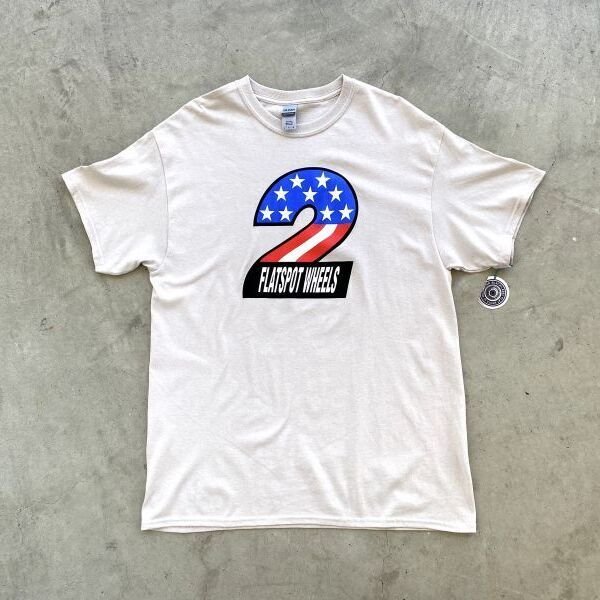 画像1: DEAR SKATING "FLATSPOT #2 TEE" - ICE GREY (1)
