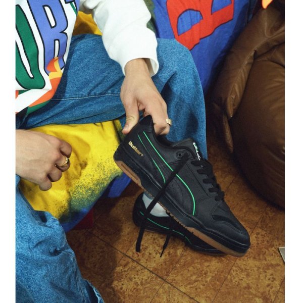 画像1: 【SALE】PUMA × BUTTER GOODS "SLIPSTREAM LO" - PUMA BLACK (1)