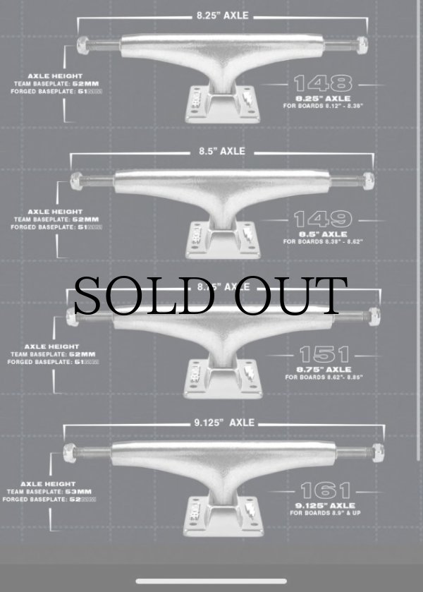 画像4: 【THUNDER TRUCKS】ISHOD BLOODSPORT- LIGHT 147 (4)