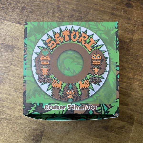 画像2: SATORI × BIGFOOT "CRUISER WHEEL" - 54mm 78A (2)