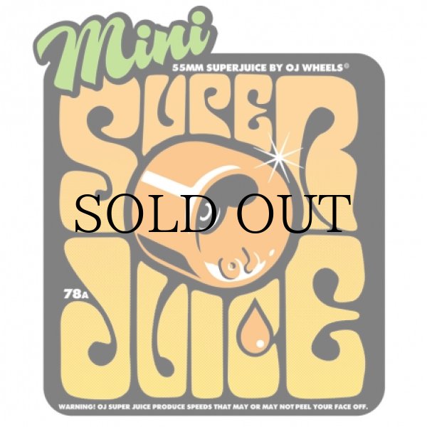 画像4: OJ WHEELS "MINI SUPER JUICE 55MM 78A" - ORANGE (4)