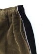 画像2:  COMFORTABLE REASON "VELVET TROUSERS" - OLIVE (2)