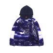 画像1: 【SALE】HELLRAZOR  "THANK YOU TOKYO FLEECE PARKA" - NAVY/WHITE (1)