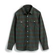 画像1: BRIXTON "BOWERY L/S FLANNEL" - OCEAN (1)