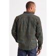 画像5: BRIXTON "BOWERY L/S FLANNEL" - OCEAN (5)