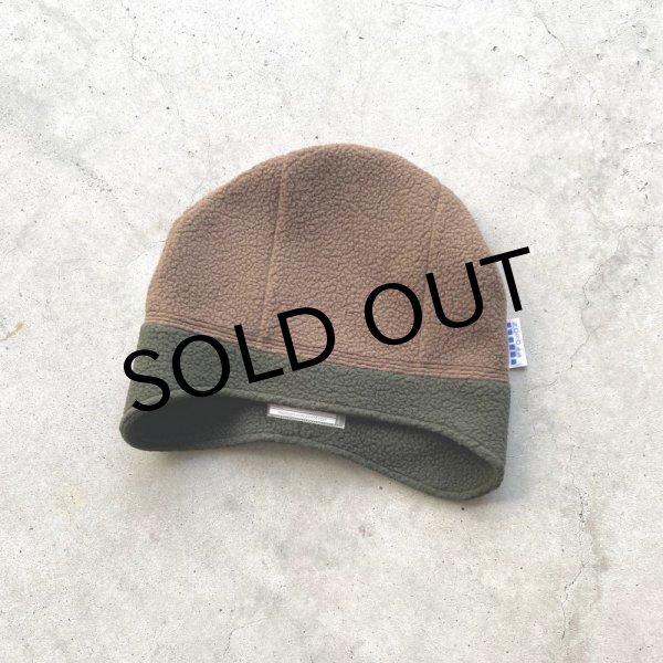 画像1: NOROLL "FLEECE WATCH CAP" - BROWN/OLIVE (1)