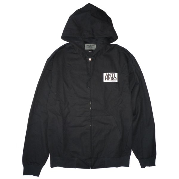 画像1: ANTI HERO "HOODIED JACKET" - BLACK (1)