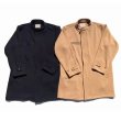 画像5: COMFORTABLE REASON "WOOL HERRINGBONE MODS COAT" - CAMEL (5)