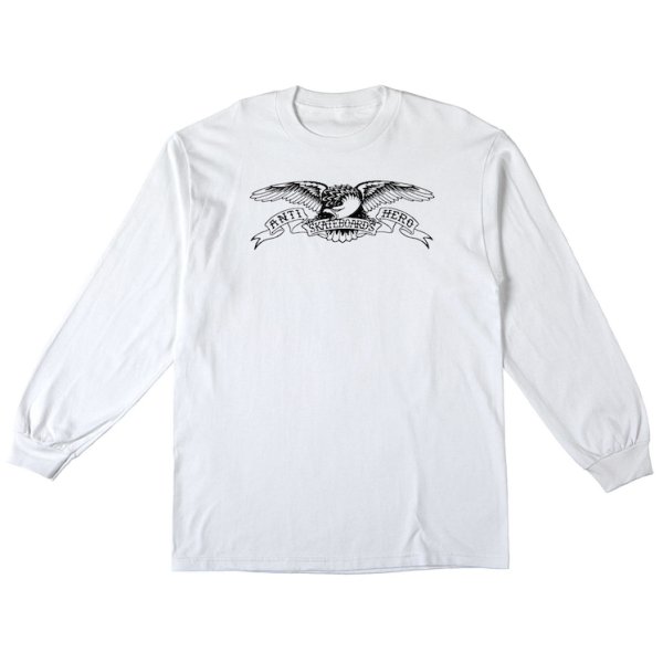 画像1: ANTI HERO "EAGLE L/S TEE" - WHITE (1)