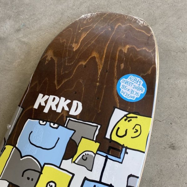 画像2: KROOKED SKATEBOADING "RAY BARBEE TRIFECTA DECK" - 9.5inch (2)