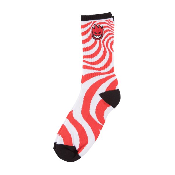 画像1: SPITFIRE "BIGHEAD FILL EMBROIDERY SWRIL YOUTH SOCKS" (1)