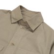 画像2: DANCER "LITTLE BIG POCKET SHIRT" - SAND (2)