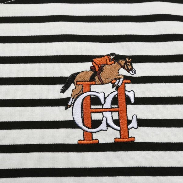 画像5: HELAS "HCC HORSE LS STRIPED TEE" - WHITE (5)