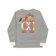 画像1: HELAS "HCC HORSE LS STRIPED TEE" - WHITE (1)