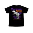 画像1: QUARTERSNACKS "SHREDDING TEE" - BLACK (1)