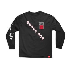 画像1: CHOCOLATE "BUNNY HOP L/S TEE" - BLACK (1)
