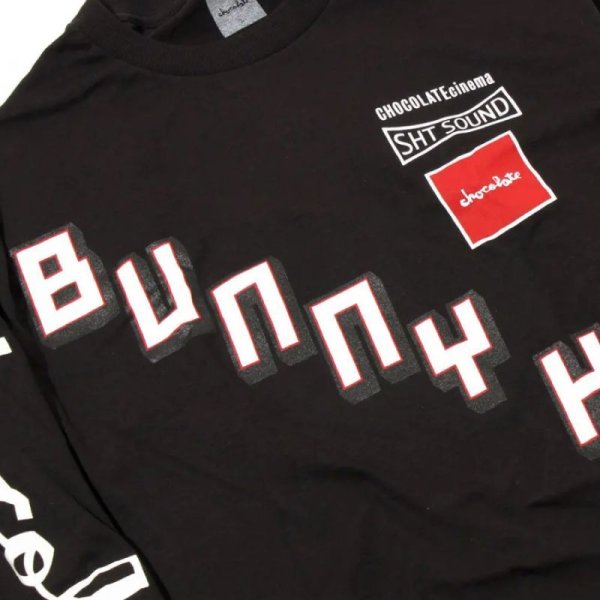 画像2: CHOCOLATE "BUNNY HOP L/S TEE" - BLACK (2)