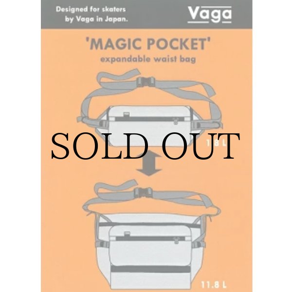 画像4: VAGA "MAGIC POCKET BAG" - BLACK (4)