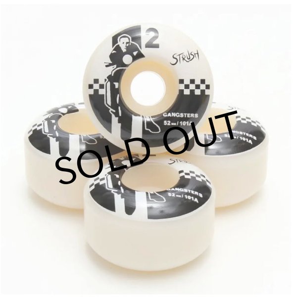 画像1: STRUSH WHEELS GANGSTERS - 52mm 101a (ART BY 2YANG) (1)