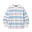 画像1: FTC "POCKET STRIPE L/S TOP" - WHITE (1)