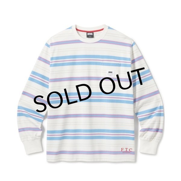 画像1: FTC "POCKET STRIPE L/S TOP" - WHITE (1)