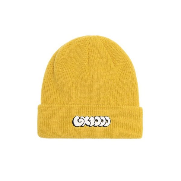 画像1: GX1000 "BUBBLE BEANIE" - YELLOW (1)