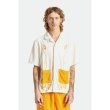画像2: BRIXTON "BUNKER RESERVE S/S TERRY CLOTH" - OFF WHITE (2)